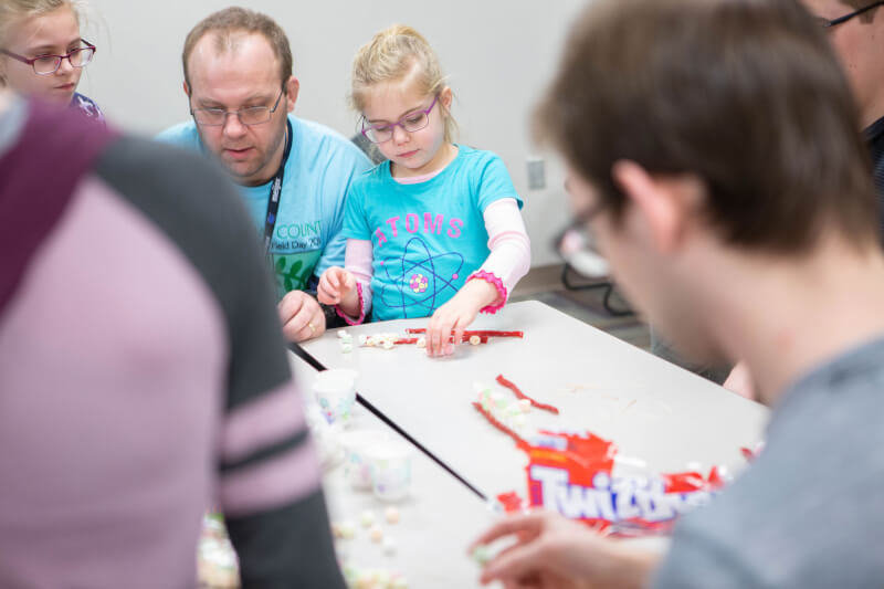 Fall in Love with STEM took place February 23 on the Allendale Campus.