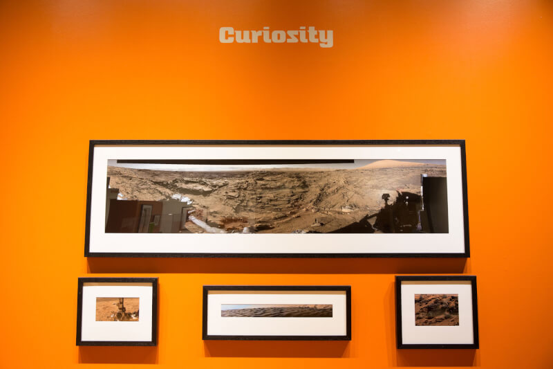 "Mars: Astronomy and Culture" will be on display in Grand Valley's Art Gallery through October 31.