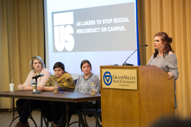 Malayna Hasmanis, president of Greeks Against Sexual Assault