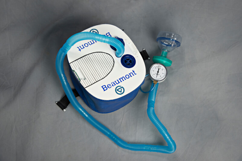 a photo of the cough assist device. 