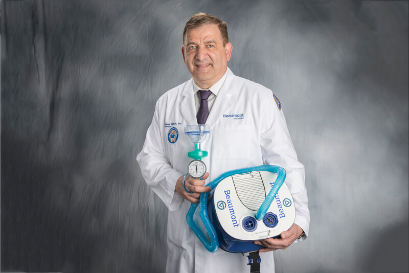 The idea for the invention came from Bassel Salman, a pediatrician who specializes in critical care at Beaumont Health in Royal Oak.