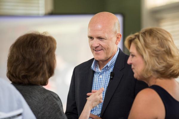 Tim and Terry Selgo with Provost Gayle R. Davis