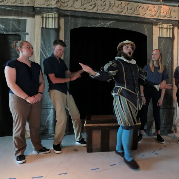 Bard to Go performing in the Bahamas.