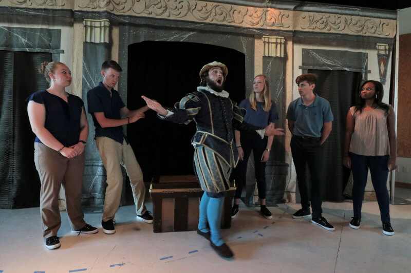 Bard to Go performing in the Bahamas.