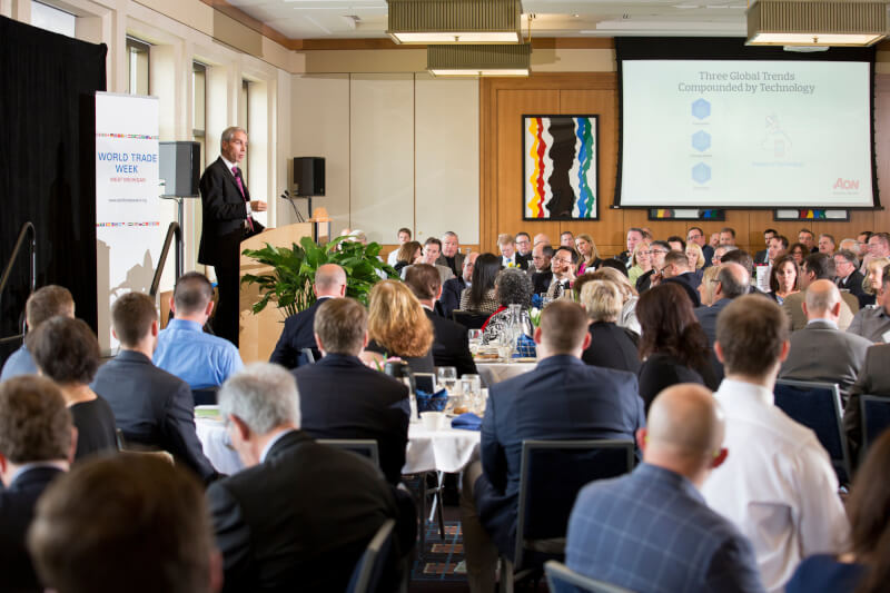 Michael O'Connor, CEO of Aon Risk Solutions in Chicago