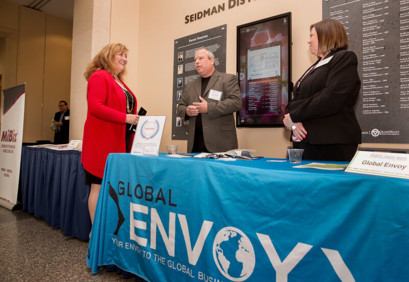 2017 West Michigan World Trade Week Business Conference sponsored by the Van Andel Global Trade Center.