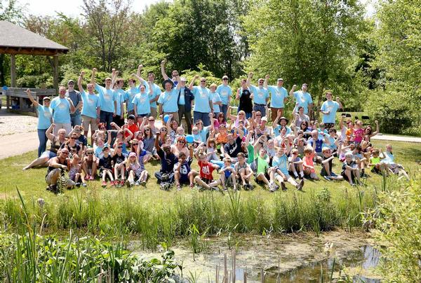 More than 150 community members and volunteers participated in this year's field day. Photo by Rex Larsen