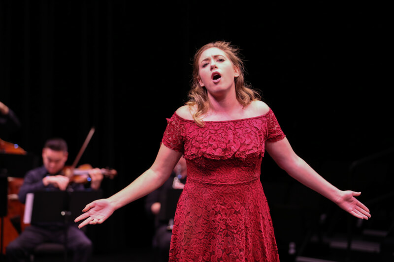 GVSU student musicians performing