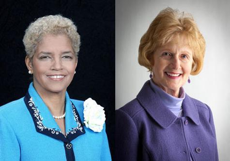 Shirley Franklin, left, and Patty Birkholz will speak at Ready to Run Michigan.