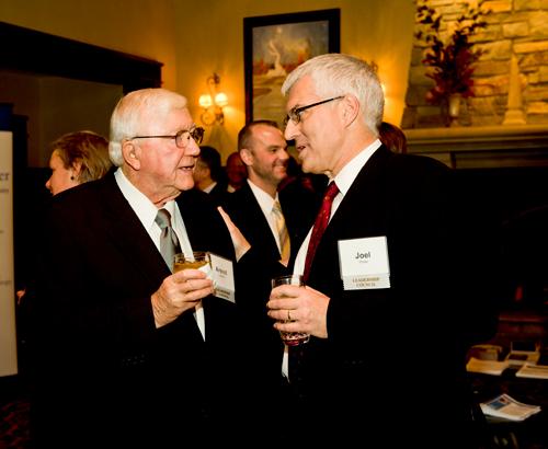 President Emeritus Arend D. Lubbers and former Grantmaking School director Joel Orosz.