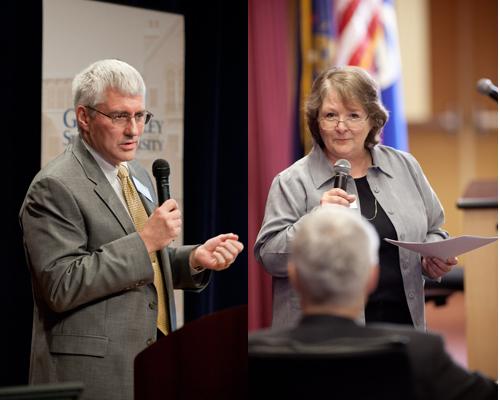 Joel Orosz and Kathy Agard