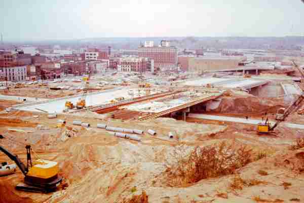 I-196 under construction