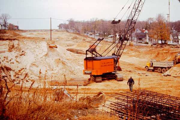I-196 under construction