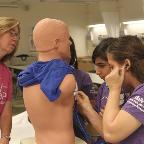 Area teenagers were able to experience what it's like to be a physical therapist, sonographer, speech-language pathologist and other health professions during a summer camp held at Grand Valley.