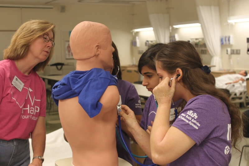 Area teenagers were able to experience what it's like to be a physical therapist, sonographer, speech-language pathologist and other health professions during a summer camp held at Grand Valley.