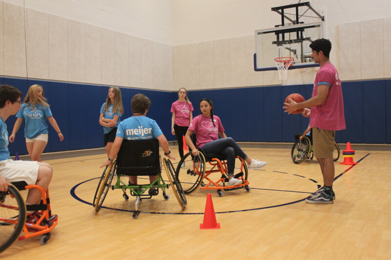 Area teenagers were able to experience what it's like to be a physical therapist, sonographer, speech-language pathologist and other health professions during a summer camp held at Grand Valley.