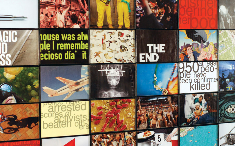 A photo of the art exhibition Comfortably Numb