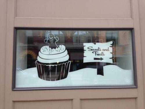 Part of the window display at RitaGirl's.