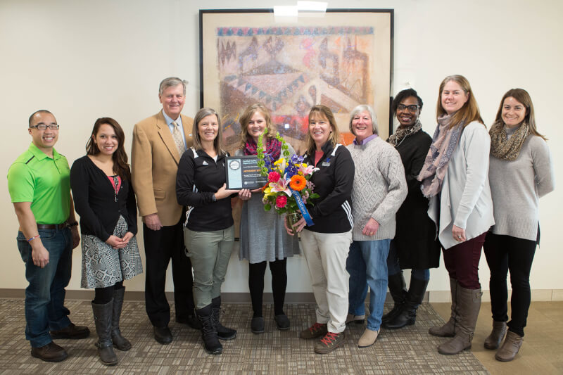group of people standing