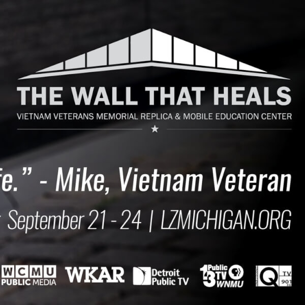 The Wall That Heals, a half-scale replica of the Vietnam Veterans Memorial in Washington, D.C., will be on the Allendale Campus September 20 as a starting point as it travels to Fifth Third Ballpark.