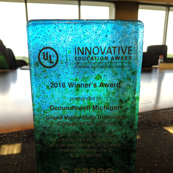 Groundswell has been named a winner of the 2018 UL Innovative Education Award (ULIEA) and $25,000.&nbsp;