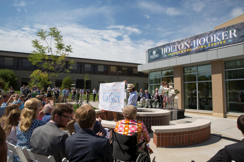 Dedication for Holton-Hooker Learning and Living Center