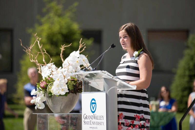 Ella Fritzemeier, Student Senate president