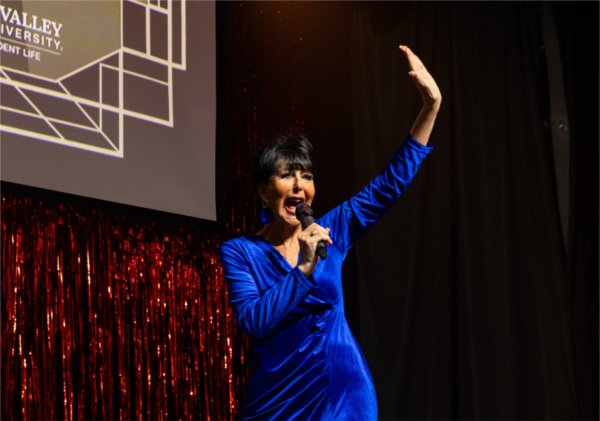 President Mantella waves during Presidents' Ball. 