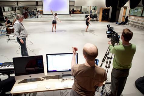 Live webcasts will link interactive performances in Allendale, Amersterdam and London
