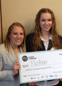 From left, Leah Bauer and Kathryn Christopher