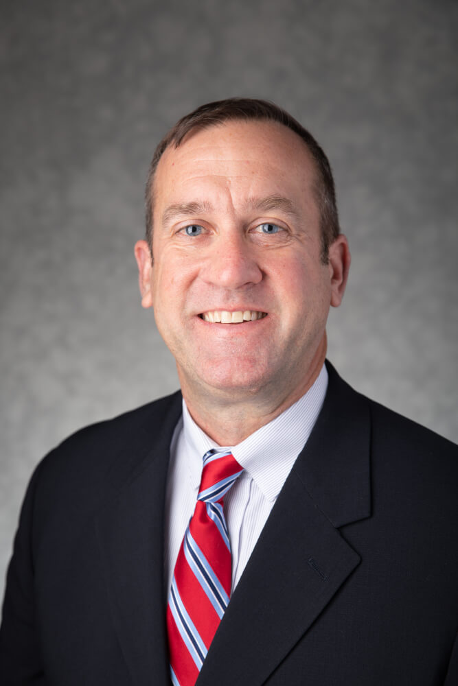 Craig Wieschhorster, associate vice president for Business and Finance. 