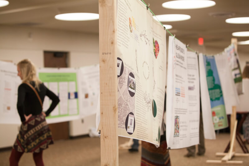 A photo of the showcase.