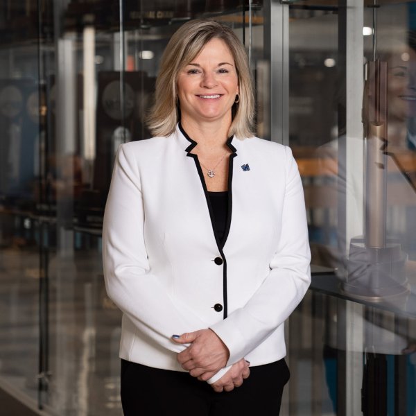 Director of Athletics Keri Becker poses for a photo