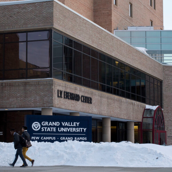 A picture of the Eberhard Center in Grand Rapids.