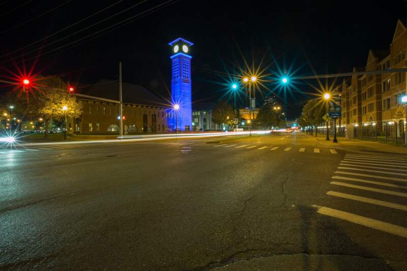 Beckering Family Carillon at the DeVos Center on the Pew Grand Rapids Campus.