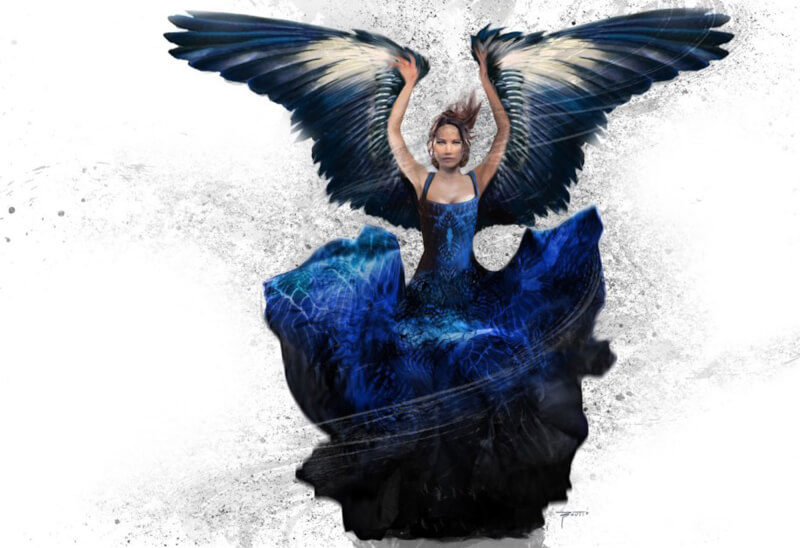 "Hunger Games" costume concept art by Phillip Boutte Jr.