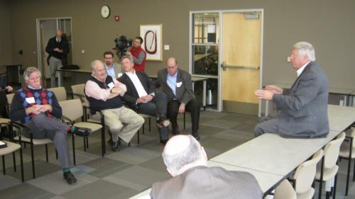 At right, Jim Byrum, president of the Michigan Agri-Business Association.