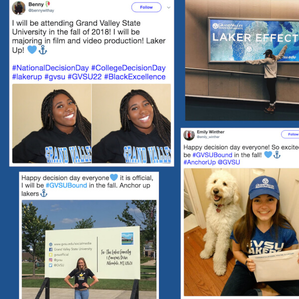 Photos from the following students on Twitter and Instagram: @benneywithay, @asapdrewbie, @emily_winther, @cristinarand, @ketauer, @rebekah_truax.