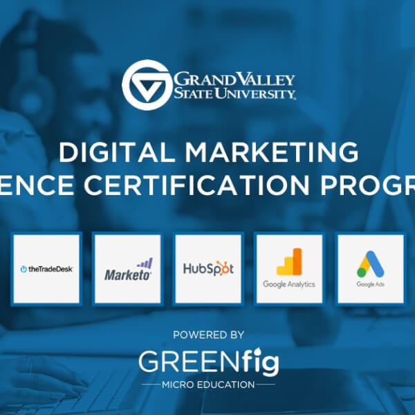digital marketing image with logos