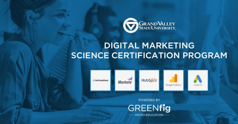 digital marketing image with logos