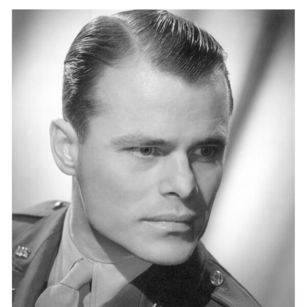 Ralph Hauenstein, in a picture taken in Paris. He is in an Army uniform.