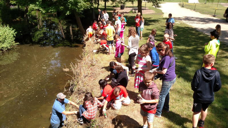 Groundswell, which is housed in the College of Education at Grand Valley State University, creates opportunities for hands-on environmental learning for students throughout Kent County. 