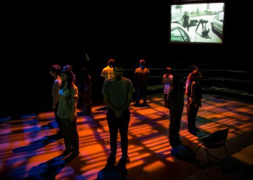 The cast during the final tableau of 