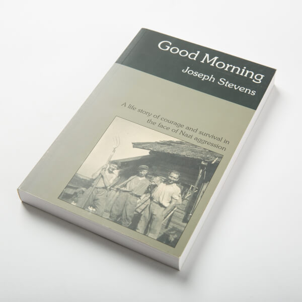 Photo of book �Good Morning: A Life Story of Courage and Survival in the Face of Nazi Aggression.�