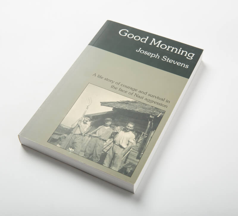 Photo of book �Good Morning: A Life Story of Courage and Survival in the Face of Nazi Aggression.�