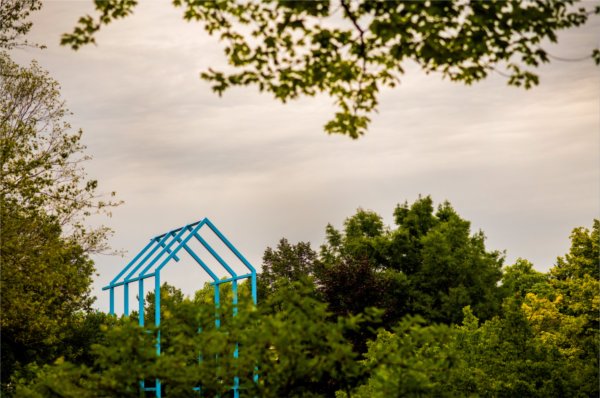 The Transformational Link is seen, surrounded by trees.