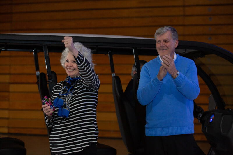 President Thomas J. Haas and Marcia Haas