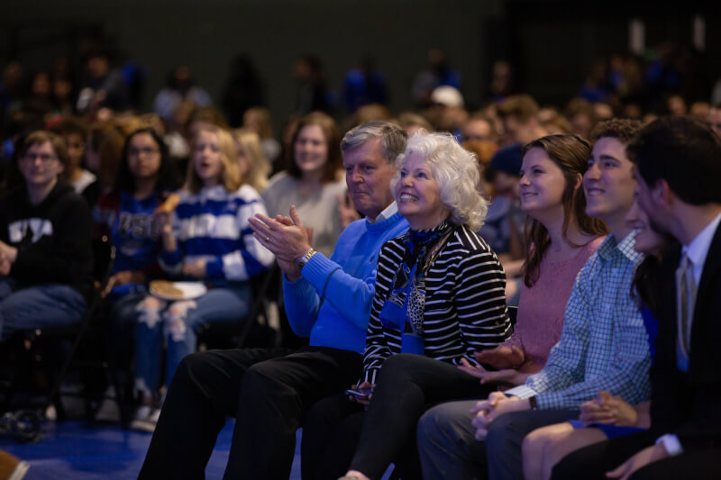 President Thomas J. Haas and Marcia Haas