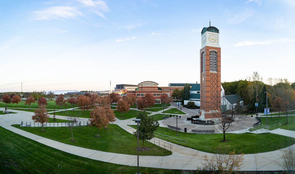 panoramic photo of Allendale Campus
