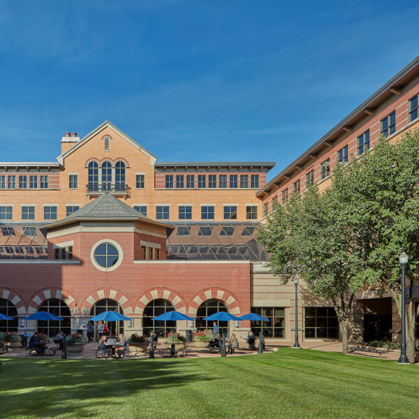 courtyard photo of DeVos Center